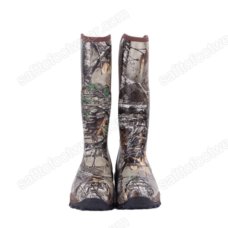 Vanjske maskirne vodootporne gumene čizme
